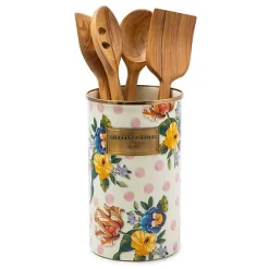 Wildflowers Pink Utensil Holder