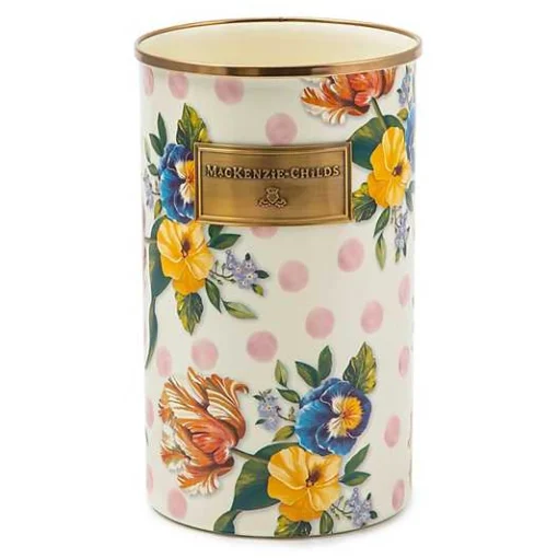 Wildflowers Pink Utensil Holder