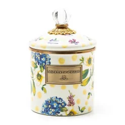 Wildflowers Yellow Small Canister