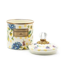 Wildflowers Yellow Small Canister